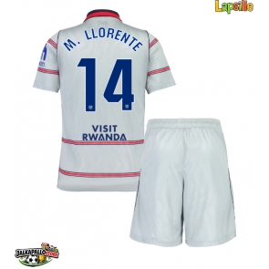 Atletico Madrid Marcos Llorente #14 Kolmaspaita Lapsille 2026-27 Lyhythihainen (+ shortsit)